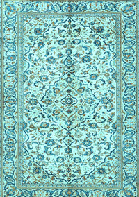 Persian Light Blue Traditional Rug, tr4380lblu