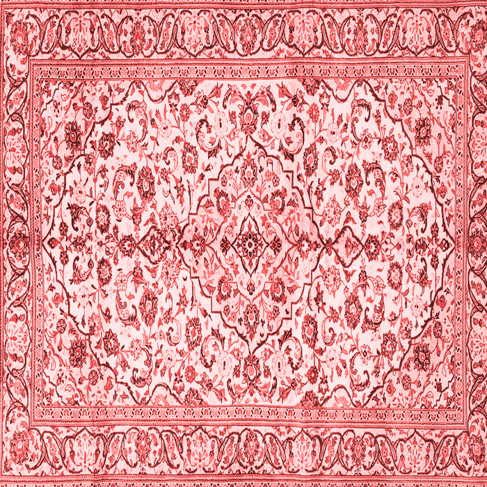Machine Washable Persian Red Traditional Rug, wshtr4380red