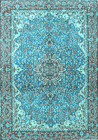Persian Light Blue Traditional Rug, tr4381lblu