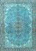 Persian Light Blue Traditional Rug, tr4381lblu