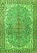 Persian Green Traditional Rug, tr4381grn