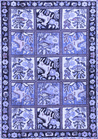 Persian Blue Traditional Rug, tr4382blu