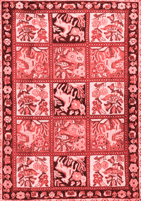 Persian Red Traditional Rug, tr4382red