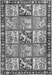 Persian Gray Traditional Rug, tr4382gry