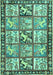 Persian Turquoise Traditional Rug, tr4382turq