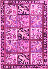 Persian Pink Traditional Rug, tr4382pnk