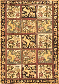 Persian Brown Traditional Rug, tr4382brn