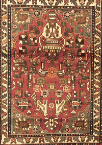 Persian Brown Traditional Rug, tr4383brn