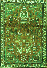 Persian Green Traditional Rug, tr4383grn