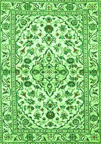 Persian Green Traditional Rug, tr4384grn