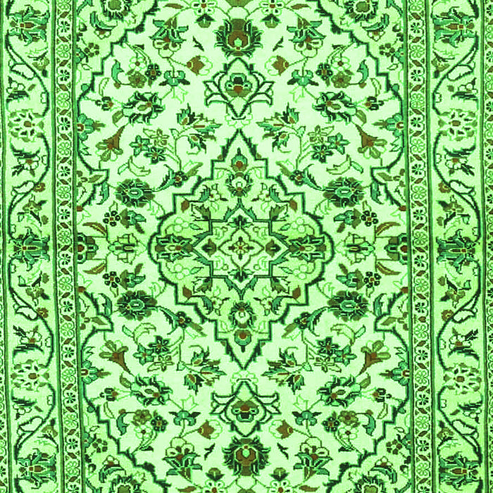 Persian Green Traditional Rug, tr4384grn