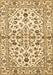 Machine Washable Persian Brown Traditional Rug, wshtr4384brn
