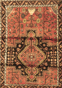 Persian Brown Traditional Rug, tr4385brn