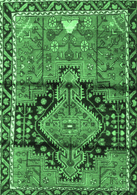 Persian Emerald Green Traditional Rug, tr4385emgrn