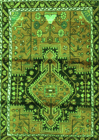 Persian Green Traditional Rug, tr4385grn