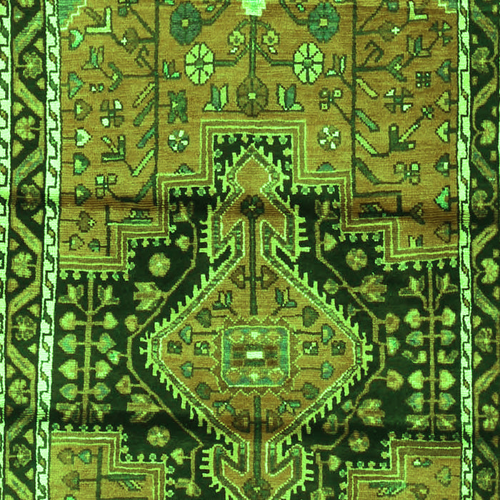 Persian Green Traditional Rug, tr4385grn