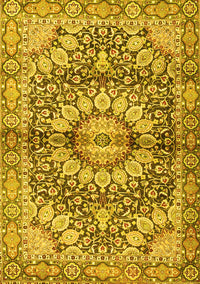 Persian Yellow Traditional Rug, tr4386yw