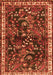 Persian Orange Traditional Rug, tr4387org