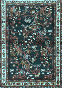 Persian Light Blue Traditional Rug, tr4387lblu