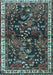 Persian Light Blue Traditional Rug, tr4387lblu