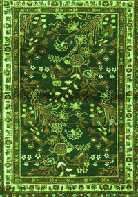 Persian Green Traditional Rug, tr4387grn