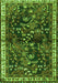 Persian Green Traditional Rug, tr4387grn