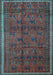 Persian Light Blue Traditional Rug, tr4388lblu