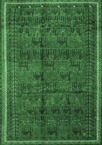 Persian Emerald Green Traditional Rug, tr4388emgrn