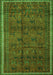 Persian Green Traditional Rug, tr4388grn