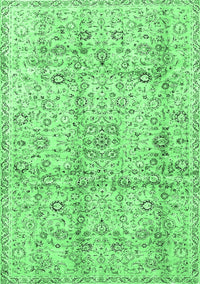 Persian Emerald Green Traditional Rug, tr4389emgrn