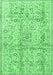 Persian Emerald Green Traditional Rug, tr4389emgrn