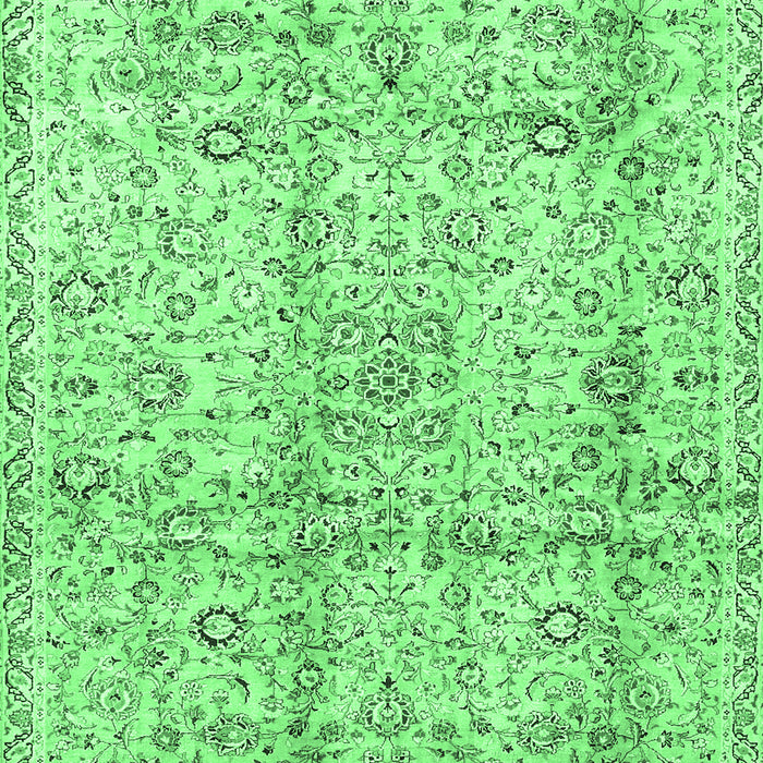 Persian Emerald Green Traditional Rug, tr4389emgrn