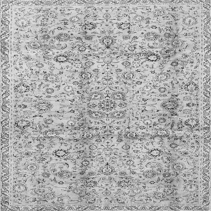 Serging Thickness of Persian Gray Traditional Rug, tr4389gry