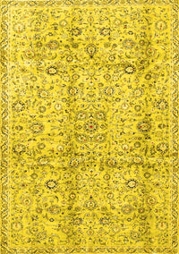 Persian Yellow Traditional Rug, tr4389yw