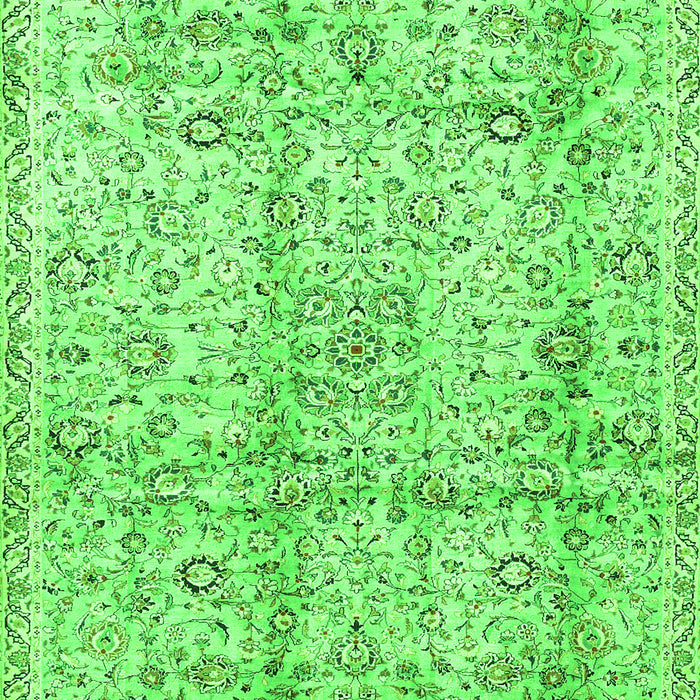 Persian Green Traditional Rug, tr4389grn