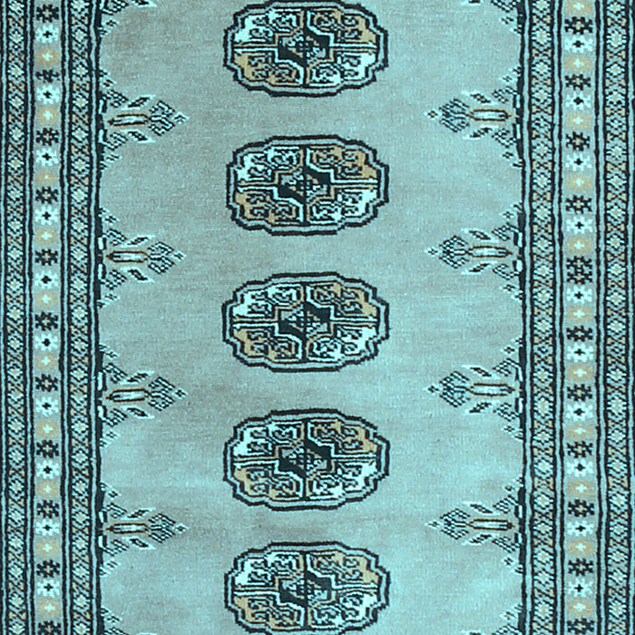 Southwestern Light Blue Country Rug, tr438lblu