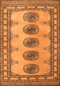 Southwestern Orange Country Rug, tr438org