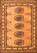 Southwestern Orange Country Rug, tr438org