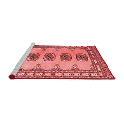 Country Red Washable Rugs