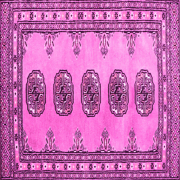 Square Southwestern Pink Country Rug, tr438pnk