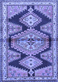 Persian Blue Traditional Rug, tr4390blu