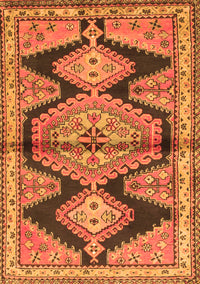 Persian Orange Traditional Rug, tr4390org