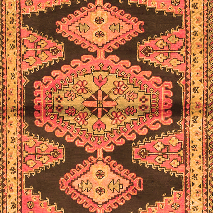 Persian Orange Traditional Rug, tr4390org