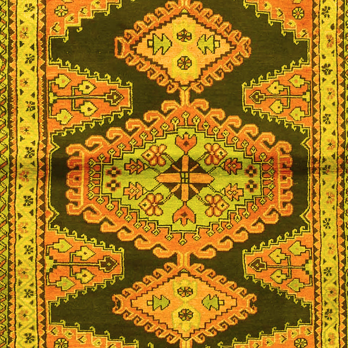 Persian Yellow Traditional Rug, tr4390yw