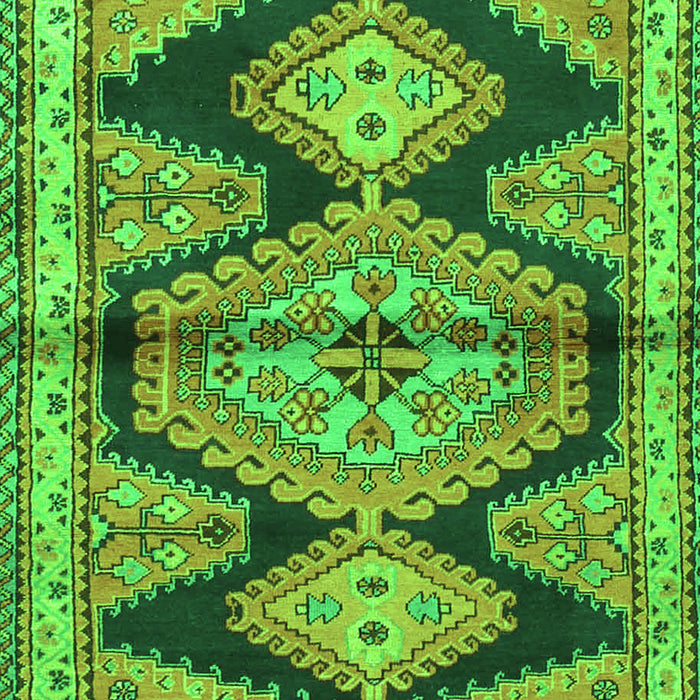 Persian Green Traditional Rug, tr4390grn