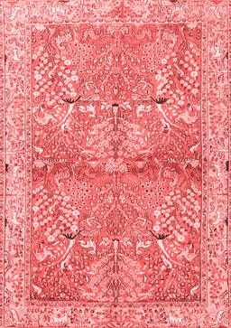 Animal Red Traditional Area Rugs