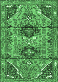 Persian Emerald Green Traditional Rug, tr4392emgrn