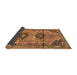 Sideview of Persian Brown Traditional Rug, tr4392brn