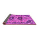 Sideview of Persian Purple Traditional Rug, tr4392pur