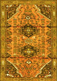 Persian Yellow Traditional Rug, tr4392yw